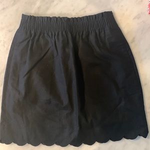 J Crew Petal Skirt with pockets and liner